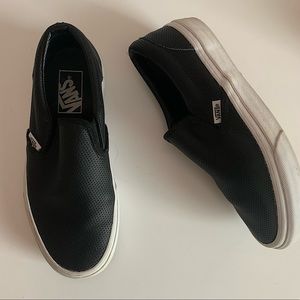 Black Womens Vans Sneakers
